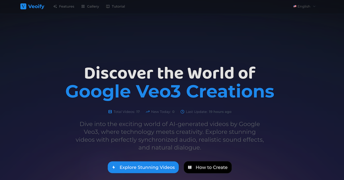 Discover the World of Google Veo3 Creations - Veoify
